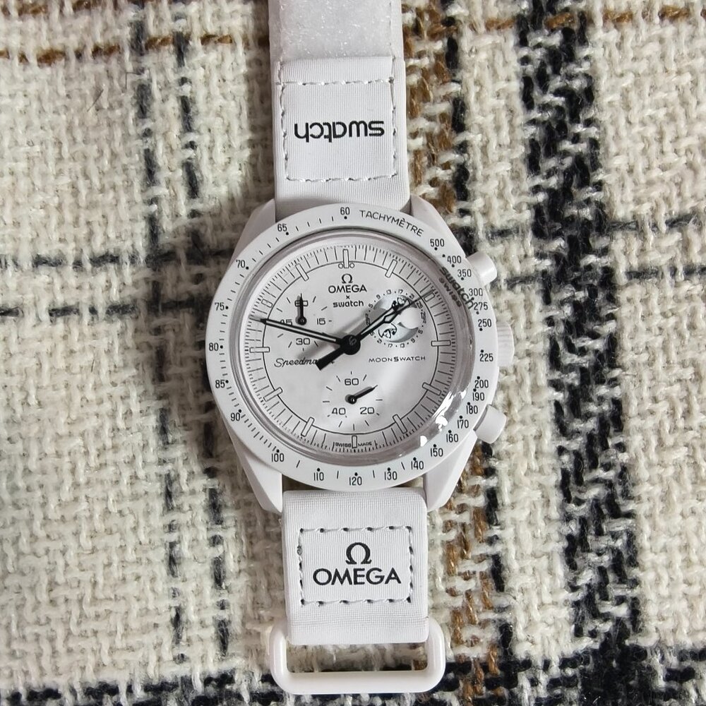 Swatch X Omega Bioceramic Moonswatch Mission To The Full Moon Watch